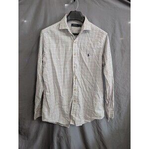 Polo Ralph Lauren Shirt L Multi Color Striped Business Casual Large Mens